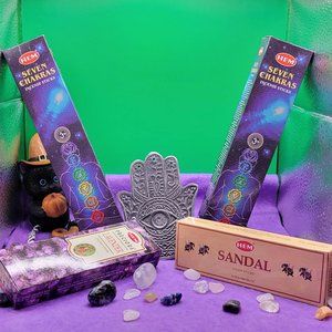 Hand of Compassion Incense Burner & Incense